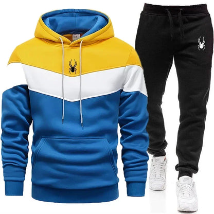 Tricolor Sports Sweatshirt and Tracksuit