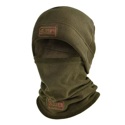 Military Fleece Hat and Scarf