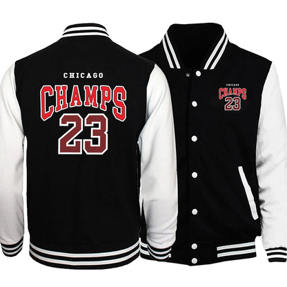 Los Angeles Retro Letter Baseball Jacket